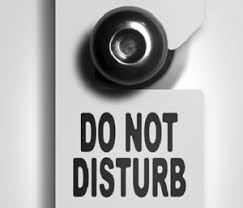 To break the continuity or uniformity of: The No Interruption Zone Emergency Physicians Monthly