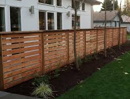 Measure distance between horizontal rails where privacy slats are extremely easy to work with. Wood Fence Horizontal Slats Google Search Wood Fence Cedar Fence Fence Design