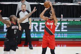 Two western conference teams will face off against each other on saturday as the houston rockets travel to the moda center to take on the portland trail blazers. Mccollum Scores 44 To Lift Portland Trail Blazers Past Houston Rockets In Ot Daily Sabah