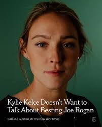 Kylie Kelce's podcast, “Not Gonna Lie,” has become a breakout hit. In her  first interview since it reached No. 1, she shared some ideas about why the  show has resonated. https://nyti.ms/3VRaFzP