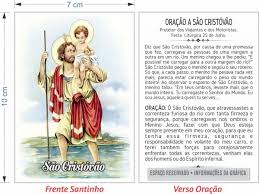 Dirigi minhas mãos, meus pés, meus olhos. Sao Cristovao Milheiro Santinhos E Oracoes Santinhos De Promessa