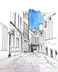 Church Street Whitby Landscape Drawings Architecture Drawing Architecture Sketch