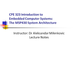 With the exception of some embedded software and operating system code, the success of a software product is notes on recommended reading the recommended reading for this course is as follows: Instructor Dr Aleksandar Milenkovic Lecture Notes Ppt Download