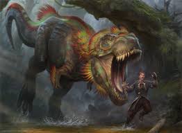 Magic The Gathering Our Ten Favorite Uncommons For Ixalan Limited Creature Concept Art Dinosaur Art Mtg Art
