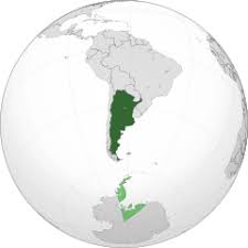 Argentyna zajmuje południową część kontynentu południowoamerykańskiego od atlantyku na wschodzie po graniczne andy na zachodzie. Argentyna Wikipedia Wolna Encyklopedia