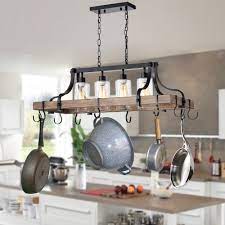 Pot racks make great additions to kitchens both large and small. Pot Rack With Lights Marcuscable Com