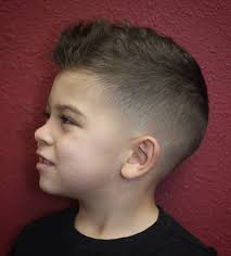 This short haircut has a messy vibe to it, which is perfect for a little boy! 90 Cool Haircuts For Kids For 2021