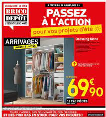 Prospectus Brico Depot Passez A L Action Formulaire Valide 26 07 2019 Nombre De Page 1 Depot Dressing Blanc Amelioration De L Habitat