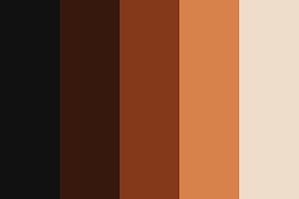 Aesthetic Black And White Color Palette Black Brown Red Fawn White Color Palette In 2020 Brown Color Schemes Dark Red Brown Color Black Color Palette