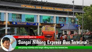 Bus services to kuala lumpur depart from terminal bus sungai nibong, jalan sungai dua, kampung dua bukit, 11900 gelugor, pulau pinang, malaysia. Sungai Nibong Express Bus Terminal