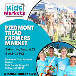 Kids Market at the Piedmont Triad Farmers Market