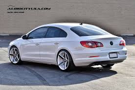 19 Str 607 White Windows With Black Face On 2009 Volkswagen Cc Wheels Rims Rim Volkswagen Passat Cc Volkswagen Cc Vw Cc