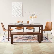 slope leather dining chair dark wood dining table dining table with bench wood dining bench