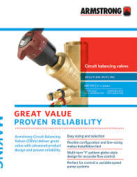 circuit balancing valves 2inch to 12inch armstrong fluid