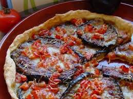 Tarte Aux Aubergines Tomates Et Parmesan Recette Tarte Aubergine Recette Recettes De Cuisine