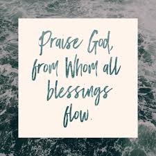 Praise God From Whom All Blessings Flow Sunday Social