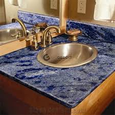In this article, you're going to learn how to install marble countertops in your bathroom. Azul Bahia Brazil Blue Granite Bathroom Countertop From China Stonecontact Com