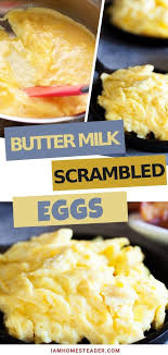 Country Buttermilk Scrambled Eggs Recipe Scrambled Eggs Recipe Best Scrambled Eggs Scrambled Eggs