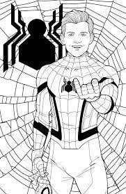 En este video te mostrare el proceso que realice para dibujar a spiderman con su nuevo traje de civil war, pero en versión manga!! Spider Man By Jamiefayx Marvel Coloring Spiderman Coloring Superhero Coloring Pages