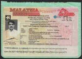 Usually, there are three types of malaysia visas to foreigner's nationals issued by the government of malaysia. Malaysia Visit Pass For Temporary Employment Visa Sticker In Pakistani S Passport 2012