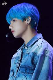 An all over blue black hair dye will really make people do a double take and say 'wow'. 6 K Pop Stars Who Made Blue The New Black Kpopmap