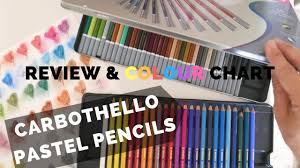 pastel pencils stabilo carbothello review color chart first impressions