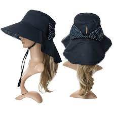 Siggi Womens Wide Brim Summer Sun Flap Bill Cap Cotton Hat Neck Cover Upf 50 Navy At Amazon Women S Clothing Store Hat Fashion Sewing Hats Hat Patterns To Sew