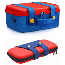 5 out of 5 stars. Travel Carrying Case Compatible With Nintendo Switch System Cute And Deluxe Protective Hard Shell Carry Bag For Mario Fans 2in1 Bags Aliexpress