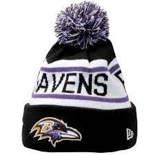 Mens Baltimore Ravens New Era Black Biggest Fan Redux Knit Beanie Baltimore Ravens Hat Baltimore Ravens Beanie