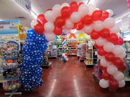 All american balloons wholesale offers a large variety of both latex and foil balloons, as well as related accessories. Patriotic Balloon Arch Balloons Balloon Decorations Balloon Arch