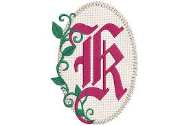 Download Olde English Monogram Letter K Creative Fabrica Yellowimages Mockups