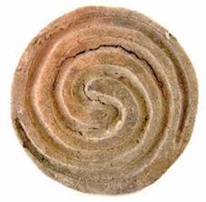 Pintadera Spirale 1 Decouvert En Cascioarele Neolithique Environ 7000 Avant J C Le Pintadera Pl Pintadere Est Un Objet Archeologique En Ceramique Ou