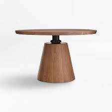 By crosley furniture (6) $ 633 25 /set. Revolve 48 Round Adjustable Height Dining Table Reviews Crate And Barrel