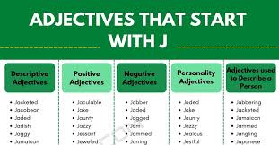 Our regulators are not fools. Adjectives That Start With J 100 J Adjectives In English 7esl