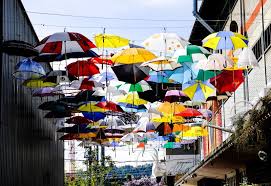 Zurich Willkommen In Der Umbrella Alley Und In Frau Gerolds Garten Frau Gerolds Garten Gerolds Garten Regenschirme