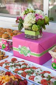 Seahorse Stripes Lilly Bridal Shower Lilly Pulitzer Party Decorations Lilly Party