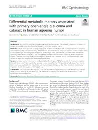 De lessen in de scholen worden vanaf maandag opgeschort, maar scholen moeten wel opvang kinderdagverblijven blijven open. Pdf Differential Metabolic Markers Associated With Primary Open Angle Glaucoma And Cataract In Human Aqueous Humor