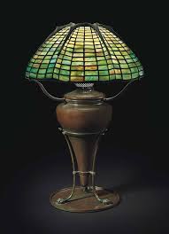 TIFFANY STUDIOS , A 'SPIDER' TABLE LAMP, CIRCA 1910