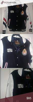 Original Chivas Jacket Leather And Felt Vintage Chivas Mexican Team Varsity Jacket With Snap Buttons Great Condition Jackets Clothes Design Jackets Fashion