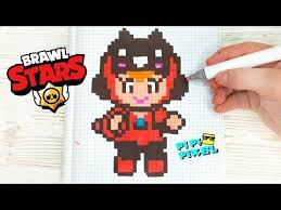 Brawl Stars Pixel Art Mr P Youtube