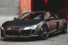 Matte Black R8 Goruntuler Ile