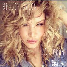 Wow The Curls The Color She Has It All Color By Monica Plush Unisex Salon Whiteplains Blonde Plushgirl Curls Hair Hair Color Unisex Salon Curls