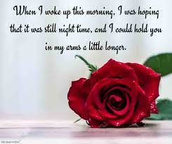 Maybe you would like to learn more about one of these? Romantic Good Morning Messages To My Love Best Collection