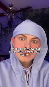 Girl Showing Her Eyes