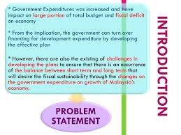 Operating expenditure is the expenditure for activities that are recurrent, for example: The Impact Of Government Sectoral Expenditure On Malaysia S Economic Growth Presenter Aimi Ajlaa Binti Salimi Ppt Download