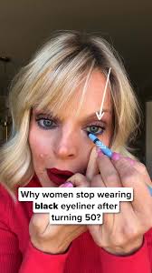 Do women over 50 need an eyeliner that's made (just) for them? , ✅YES. , If  you don't want lid wrinkles to turn your liner patchy.... , If you don't  want your eyeliner to bleed at the first hint of ...