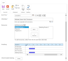 Reservation Of Resources In Sharepoint 2013 And Sharepoint 2013 Online In Office 365 Sharepoint Forms Designer