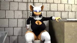Sonic (series) Rouge The Bat Anthro 3d - Lewd.ninja