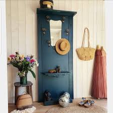 Ancien Vestiaire Bois Porte Manteau Avec Son Miroir H179 L75 P20 Relooking De Mobilier Deco Maison Recup Porte Manteaux