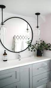 Bathroom light fixtures over round mirror. 43 Creative Modern Bathroom Lights Ideas You Ll Love Digsdigs